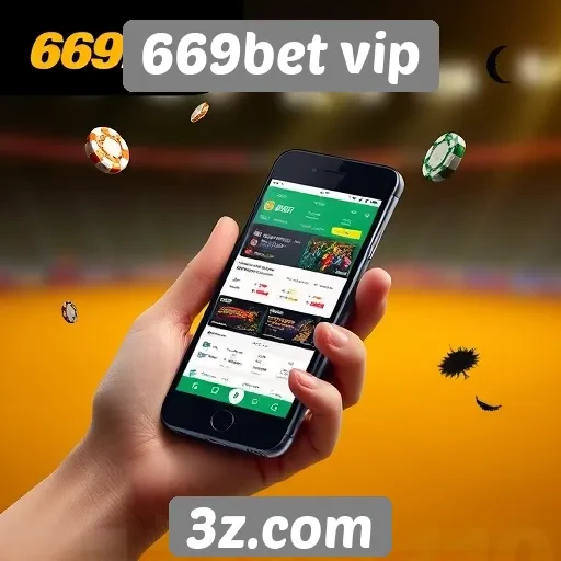 Facilidade de acesso pelo mobile no 669bet vip